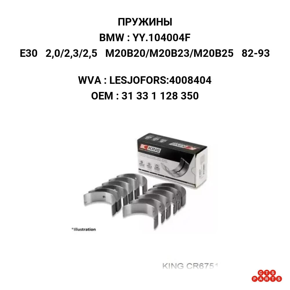 E30 2,0/2,3/2,5 M20B20/M20B23/M20B25 82-93